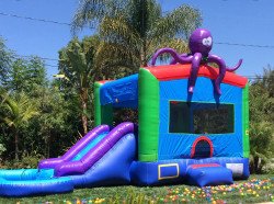 Octopus bounce house/waterslide 13’Wx15’Hx26’L