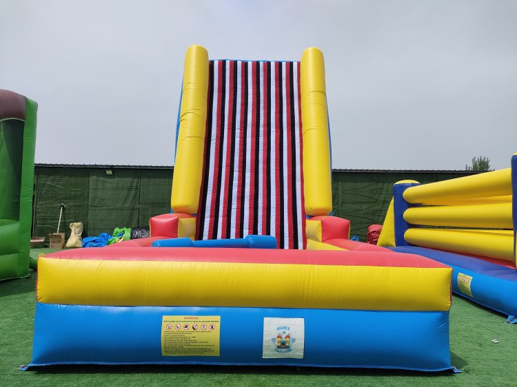 Velcro wall with jousting inflatable 11’Wx16’Hx19.7’L