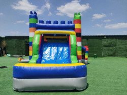 20E637E0 D293 4519 AD2C 8E7A7ABE7067 1689282179 Lego combo bounce house/waterslide 13’Wx13’Hx23’L