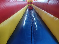 26F4A3A8 16E1 4EA4 8087 F6C16F3D6CEA 1688387571 Bungee run 2 lane inflatable 10’Wx6.5’Hx33’L