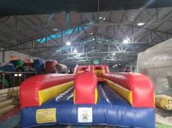 Bungee run 2 lane inflatable 10’Wx6.5’Hx33’L