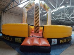 Wrecking ball inflatable 26’Wx26’L