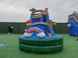 18 ft Maui waterslide 18’Hx10’Wx30’L