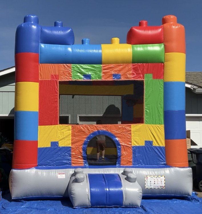 Block party bounce house