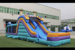 45’ Pool Party obstacle course