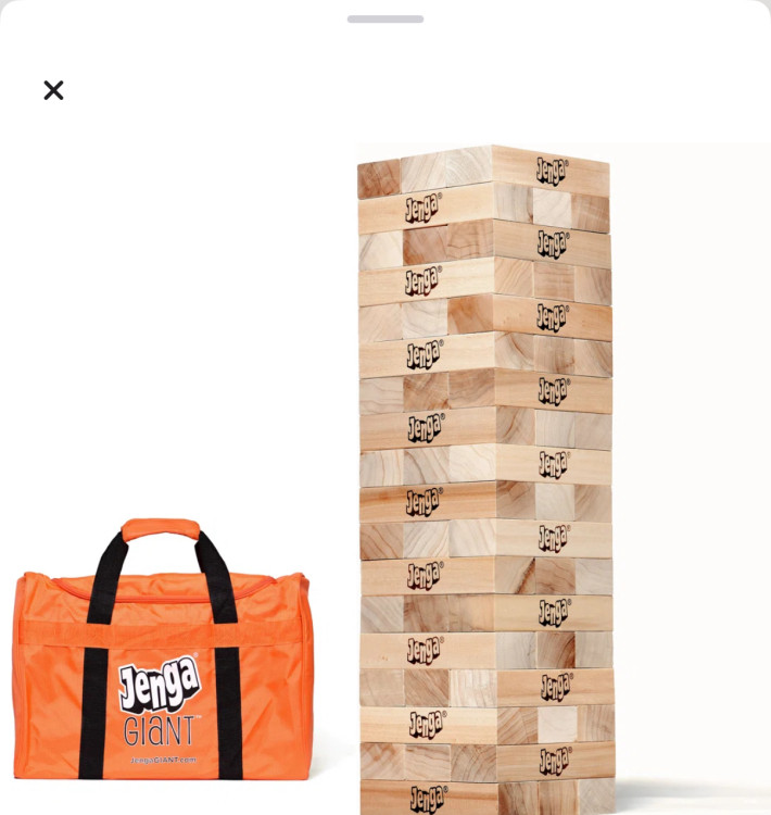 Giant jenga